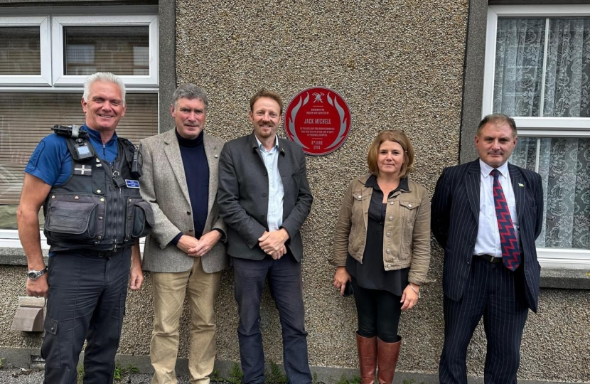 Penzance Fire Station with Jack Lopresti MP