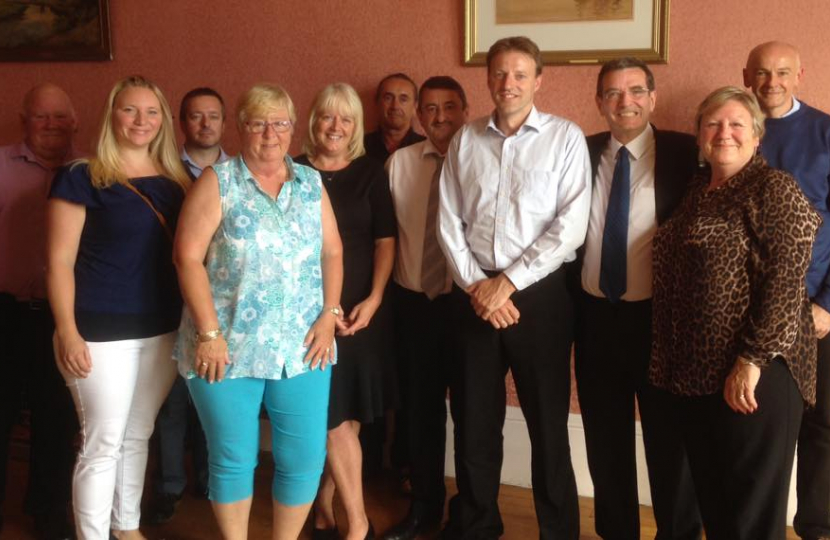 Pictured with Cornwall’s care providers in August of 2015 whom I met with to help drive care worker recruitment and continue to do so)