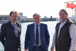 Derek with George Eustice MP and Rob Wing