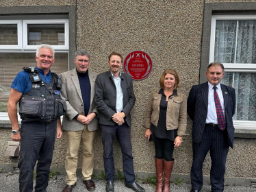 Penzance Fire Station with Jack Lopresti MP